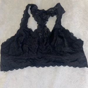 Black Lace Racerback Bralette